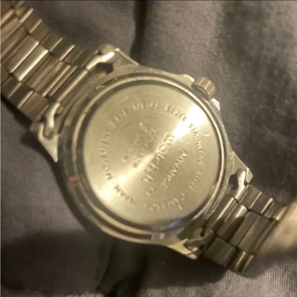 EZC78654W ADVANCE Watch-It Quartz Dial Stainless Luminous Hands